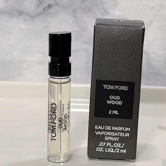 Tom Ford Oud Wood EDP Spray, Earthy, Woody, NEW - Sample 0.07 oz./2 ml. - Picture 4 of 7